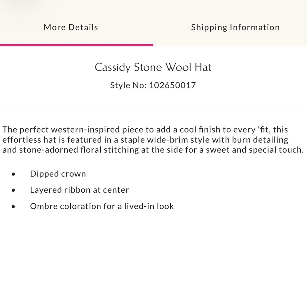 Free People Cassidy Stone Wool Hat - Picture 8 of 8
